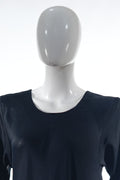 Niddah Fabric - Black and Black Em - Open Sleeves