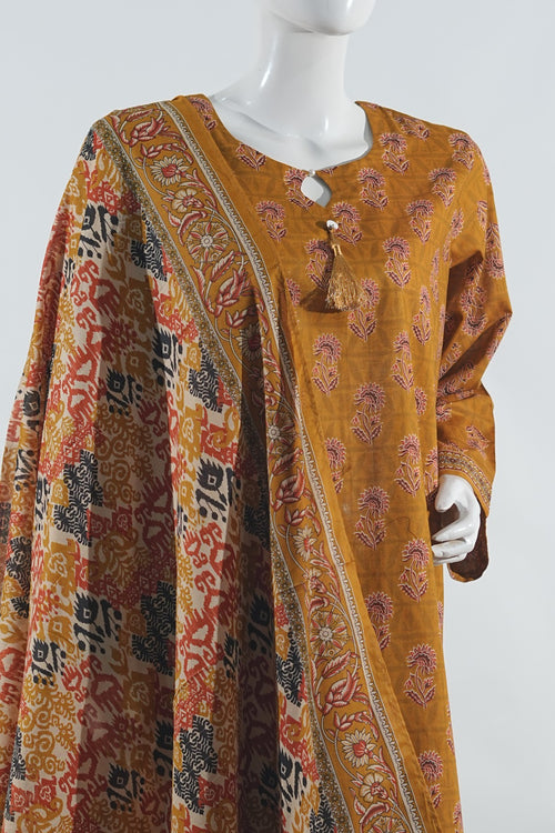 Autumn Bloom - Rust Brown
