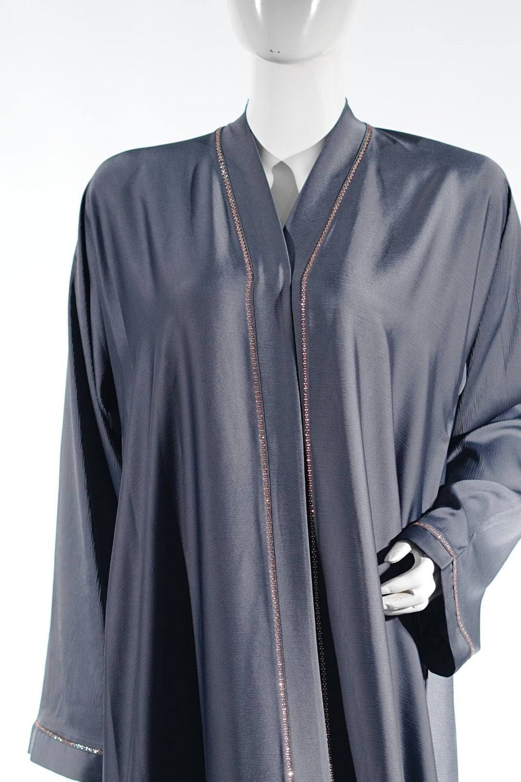 Niddah Fabric-Nakka Work - Color Grey