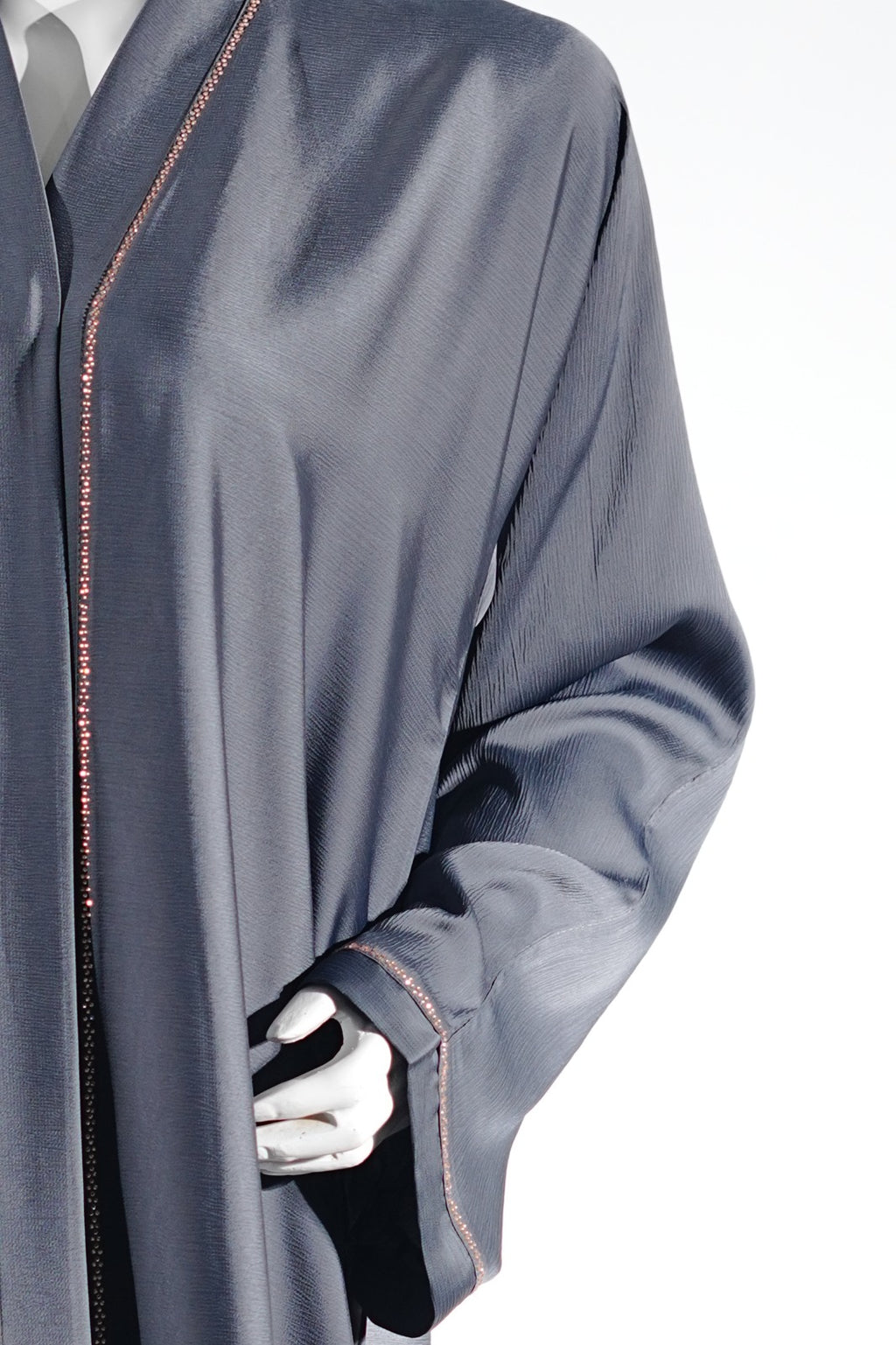 Niddah Fabric-Nakka Work - Color Grey