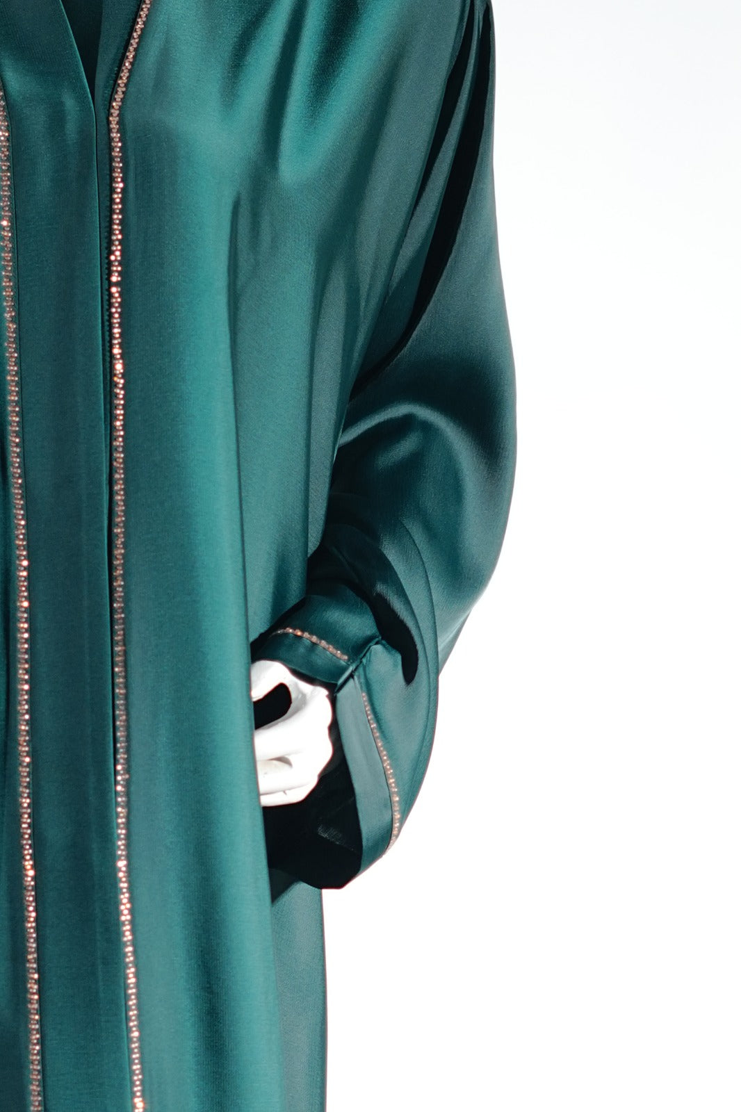 Niddah Fabric - Nakka Work - Col Green