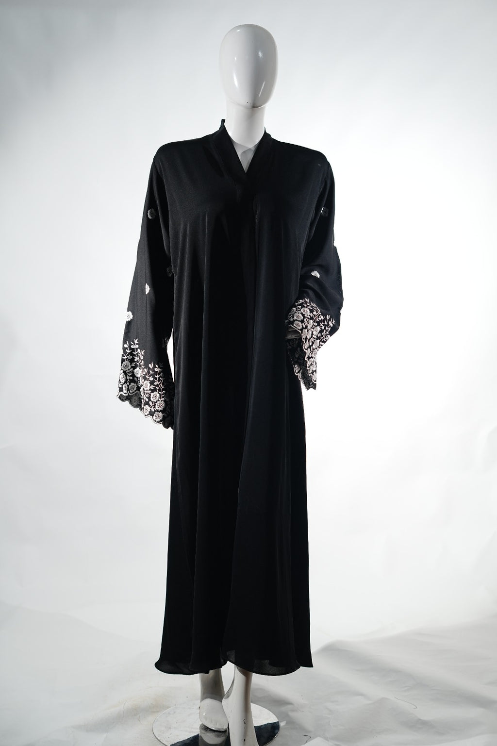 Niddah Fabric - Open Sleeves- WH EMB