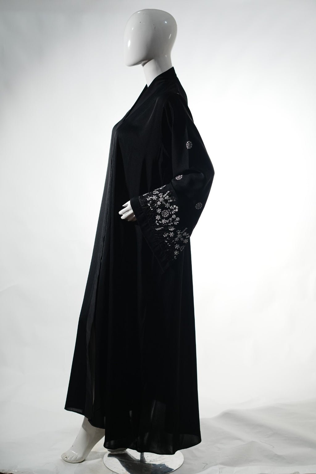 Niddah Fabric - Open Sleeves- WH EMB