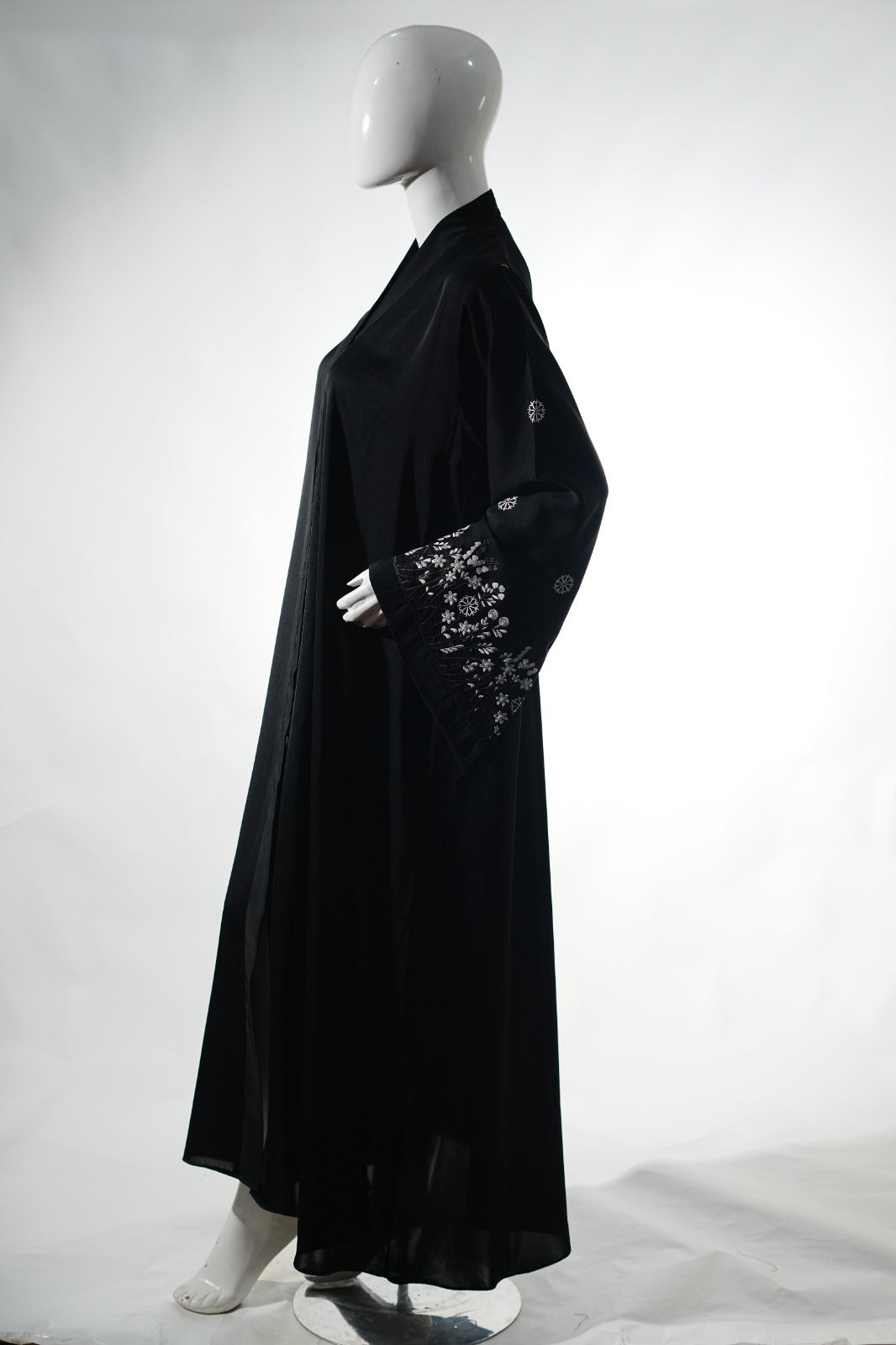 Niddah Fabric - Open Sleeves- WH EMB