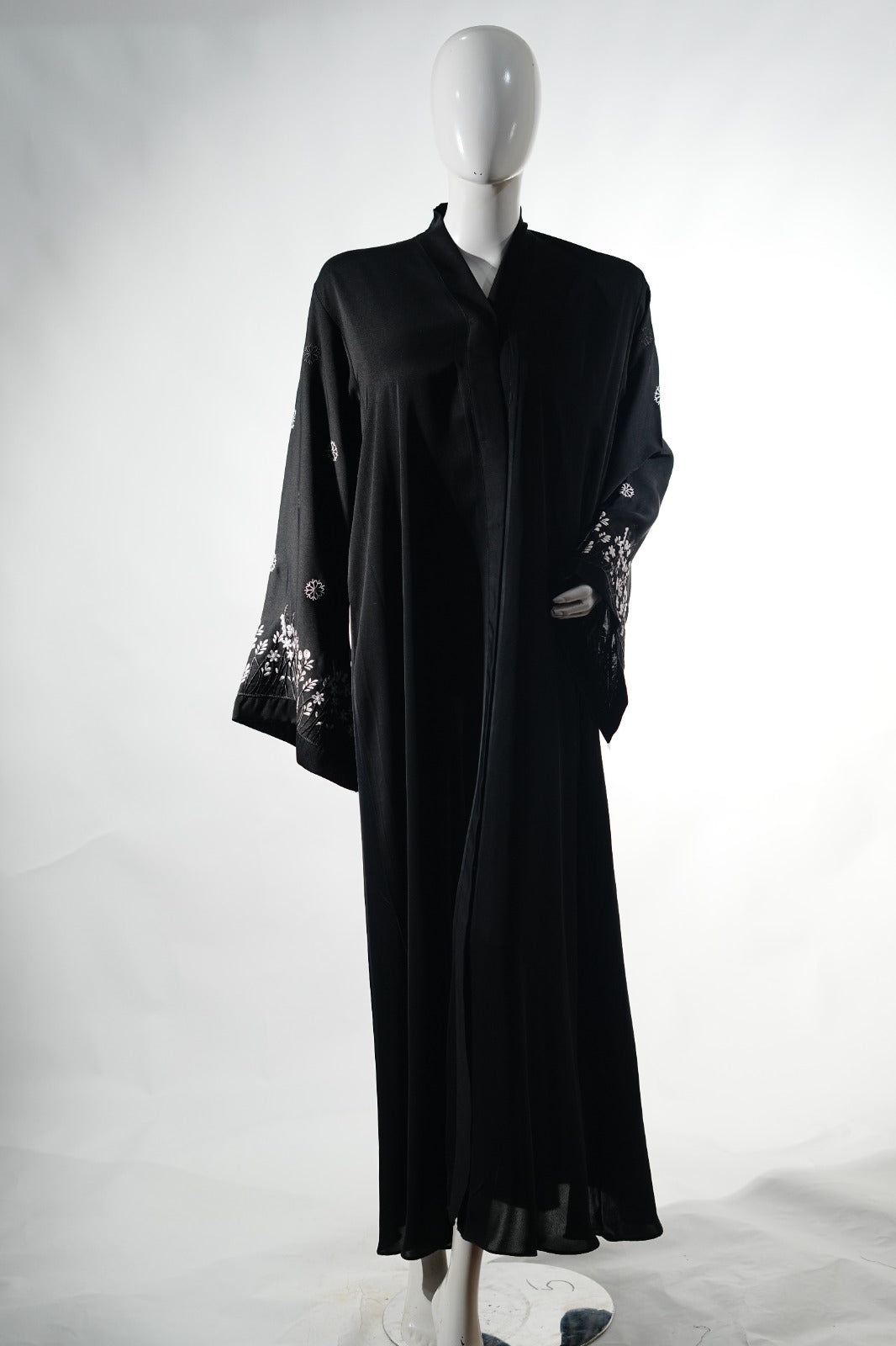 Niddah Fabric - Open Sleeves- WH EMB