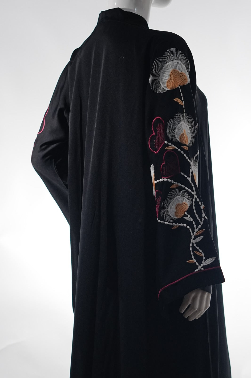 Niddah Fabric - Black Multi EMB