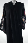Niddah Fabric - Black Multi EMB