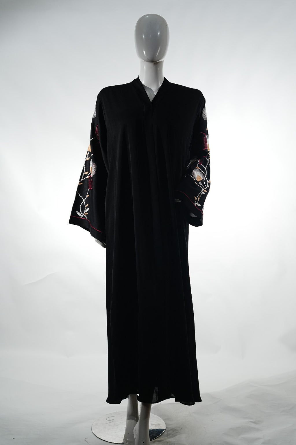Niddah Fabric - Black Multi EMB