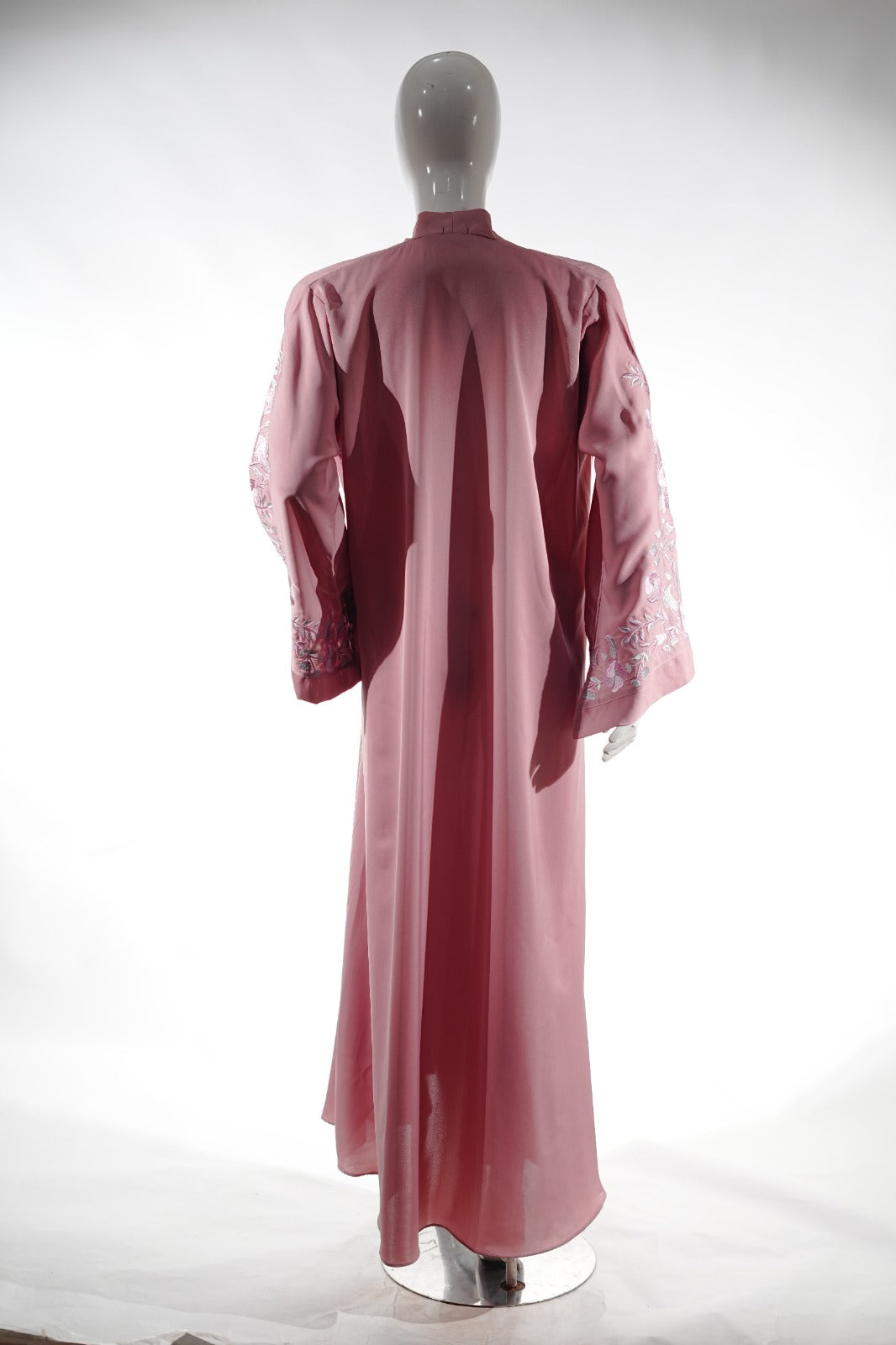 Niddah Fabric - Color PINK - White EMB